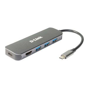 D-Link 5-in-1 USB-C Hub with HDMI /Power Delivery
