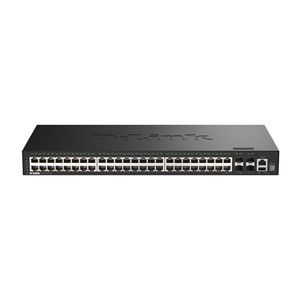 D-Link 52-Port Gigabit Stackable Smart Managed Switch with 4 x 10G SFP+ Ports