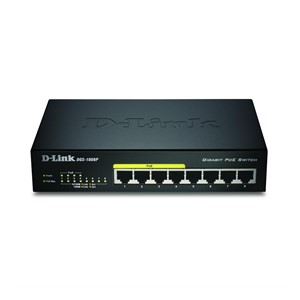 D-Link 8-Port Gigabit PoE Unmanaged Desktop Switch