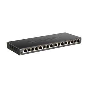 D-Link DGS-1016S Unmanaged Gigabit Ethernet (10 /100 /1000) Black