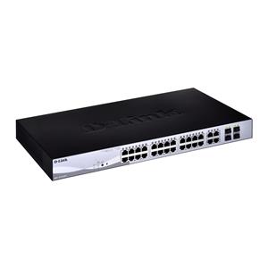 D-Link DGS-1210-24P Managed L2 Gigabit Ethernet (10/100/1000) Power over Ethernet (PoE) Black 4