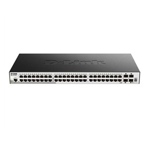 D-Link DGS-1510-52X /E network switch Managed L3 Gigabit Ethernet (10 /100 /1000) 1U Black