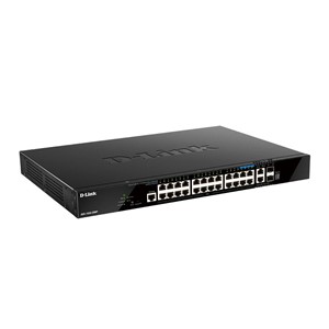 D-Link DGS-1520-28MP /E network switch Managed L3 Gigabit Ethernet (10 /100 /1000) Power over Ethernet (PoE) 1U Black