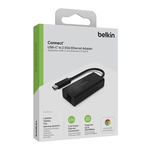 Belkin USB-C to  2,5GB Ethernet- Adapter, black INC012btBK 6