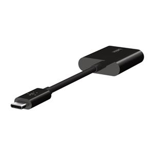 Belkin RockStar Connect USB-C Audio + Charge adapter black 3