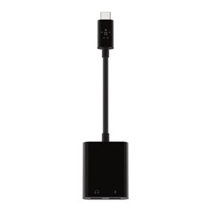 Belkin RockStar Connect USB-C Audio + Charge adapter black 5