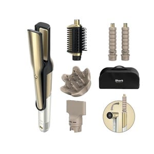 Shark HD6052SEU Višenamjenski stilizator za kosu, zlatni