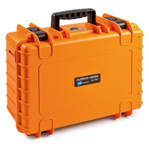 B&W Outdoor Case 5000 incl. divider system orange 3