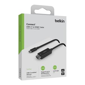 Belkin USB-C to HDMI 2.1 Cable 2m, black AVC012bt2MBK 5