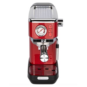 Ariete Espresso Slim Moderna 1381/33 aparat za kavu crveni + GRATIS 1 KG vrhunske Li'L PAL kave u zrnu