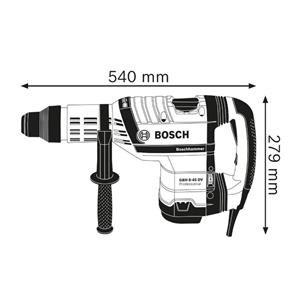 Bosch Professional GBH 8-45 DV bušači čekić s SDS max sustavom -0611265000 - PROMO AKCIJA 6