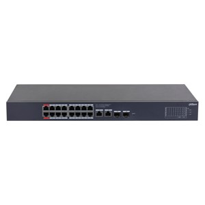 Dahua Technology CS4220-16GT-135 network switch Managed L2 Gigabit Ethernet (10 /100 /1000) Power over Ethernet (PoE) Black