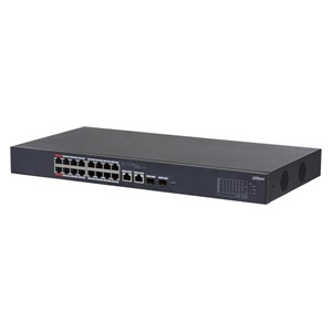 Dahua Technology DH-CS4218-16ET-135 network switch Managed L2 Gigabit Ethernet (10 /100 /1000) Power over Ethernet (PoE) Black