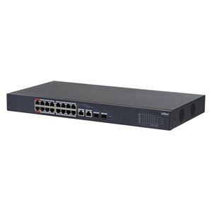 Dahua Technology DH-CS4218-16ET-190 network switch Managed L2 Gigabit Ethernet (10 /100 /1000) Power over Ethernet (PoE) Black