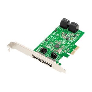 Dawicontrol DC-624E RAID RAID controller PCI Express x2 2.0 6 Gbit /s