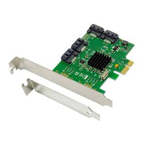 Dawicontrol PCI Card PCI-e DC-614e RAID 4Kanal SATA6G Retail RAID controller PCI Express 2.0 6 Gbit /s