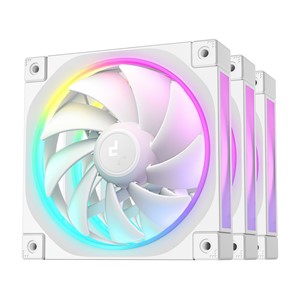 DeepCool FL12 WH-3 in 1 Computer case Fan 12 cm White 3 pc(s)