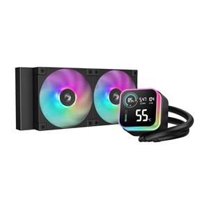 DeepCool LQ240 Processor Liquid cooling kit 12 cm Black 1 pc(s)