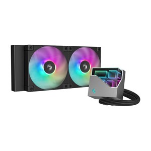 DeepCool LT240 Processor All-in-one liquid cooler 12 cm Black 1 pc(s)