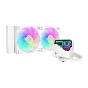 DeepCool LT240 Processor All-in-one liquid cooler 12 cm White 1 pc(s)
