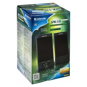 Defender SPK-170 loudspeaker Black Wired 4 W 3