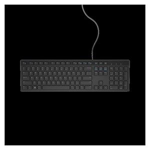 DELL KB216 keyboard USB QWERTY US International Black