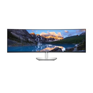 DELL UltraSharp U4924DW computer monitor 124.5 cm (49) 5120 x 1440 pixels 5K Ultra HD LCD Black, Silver