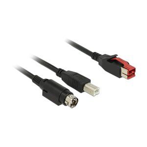 DeLOCK 85489 USB cable USB 2.0 3 m USB B Black