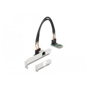 DeLOCK M.2 Key B+M 1 x RJ45 2.5 Gigabit LAN Network Card