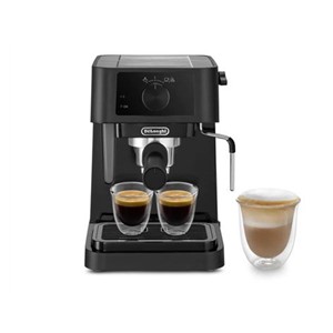 Delonghi | Coffee Maker | EC230 | Pump pressure 15 bar | Built-in milk frother | Semi-automatic | 360° rotational base No | 1100 W | Black + GRATIS 1 KG vrhunske Li'L PAL kave u zrnu