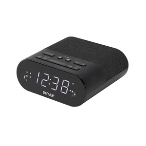 Denver CRQ-107 Digital alarm clock Black