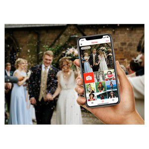 Denver PFF-1015B digital photo frame Black 25.6 cm (10.1) Touchscreen Wi-Fi