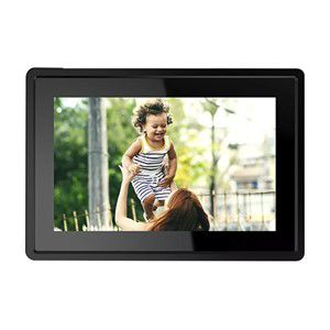 Denver PFF-1021BLACK digital photo frame Black 25.6 cm (10.1) Touchscreen Wi-Fi