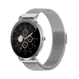 Denver SWC-394S 3.35 cm (1.32) AMOLED 43 mm Analog 466 x 466 pixels Silver