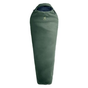 Deuter Orbit EL +5C /41F Adult Mummy sleeping bag Fabric, Polyethersulfone (PES), Ripstop Green