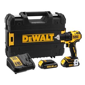 DeWalt DCD708S2T akumulatorska bušilica odvijač 18V, sa 2x1,5Ah baterije