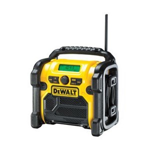 DeWALT DCR019-QW radio Worksite Black, Yellow