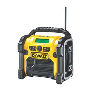 DeWALT DCR020-QW radio Portable Digital Black, Yellow
