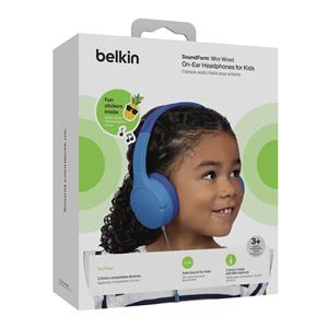 Belkin Soundform Mini On-Ear Kids Headphone blue AUD004btBL 7