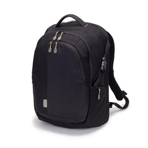 DICOTA Eco backpack Black Foam, Polyethylene terephthalate (PET)