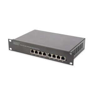 Digitus 10 Gigabit 8-Port Unmanaged PoE+ Switch