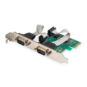 Digitus 2-Port Serial Interface Card, PCIe