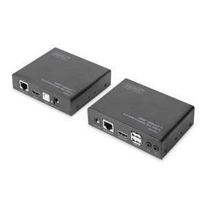 Digitus 4K HDMI HDBaseT™ 2.0 KVM extender set, 100 m
