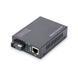 Digitus Bidirectional Gigabit Media Converter, RJ45 /SC