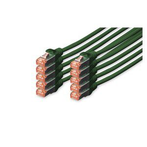 Digitus CAT 6 S /FTP patch cord, 10 units