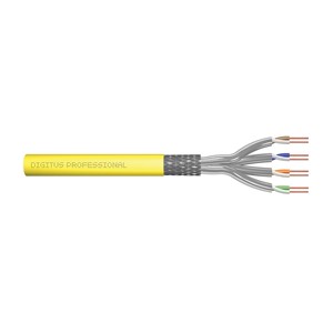 Digitus CAT 7A S /FTP installation cable, 100 m, simplex, Dca-s1a d1 a1 , GHMT PVP certified