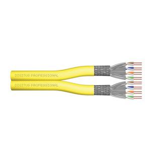 Digitus DK-1745-A-VH-D-5 networking cable Yellow 500 m Cat7a S /FTP (S-STP)