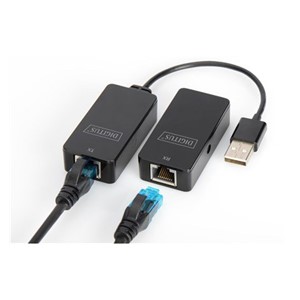 DIGITUS Extender USB Cat5 /5e /6 (UTP, STP o. SFP) bis 50m