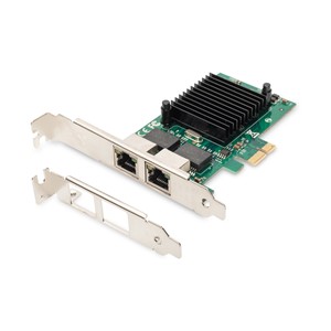Digitus Gigabit Ethernet PCI Express Card, 2-port