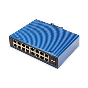 Digitus Industrial 16+2 -Port L2 managed Gigabit Ethernet Switch